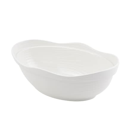 Bon Chef Euro Round Bowl 11Qts. 18"L X 11"W X 6"Deep 53201IVORY